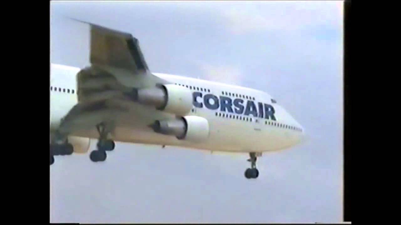 Boeing 747s at Liverpool Airport.
