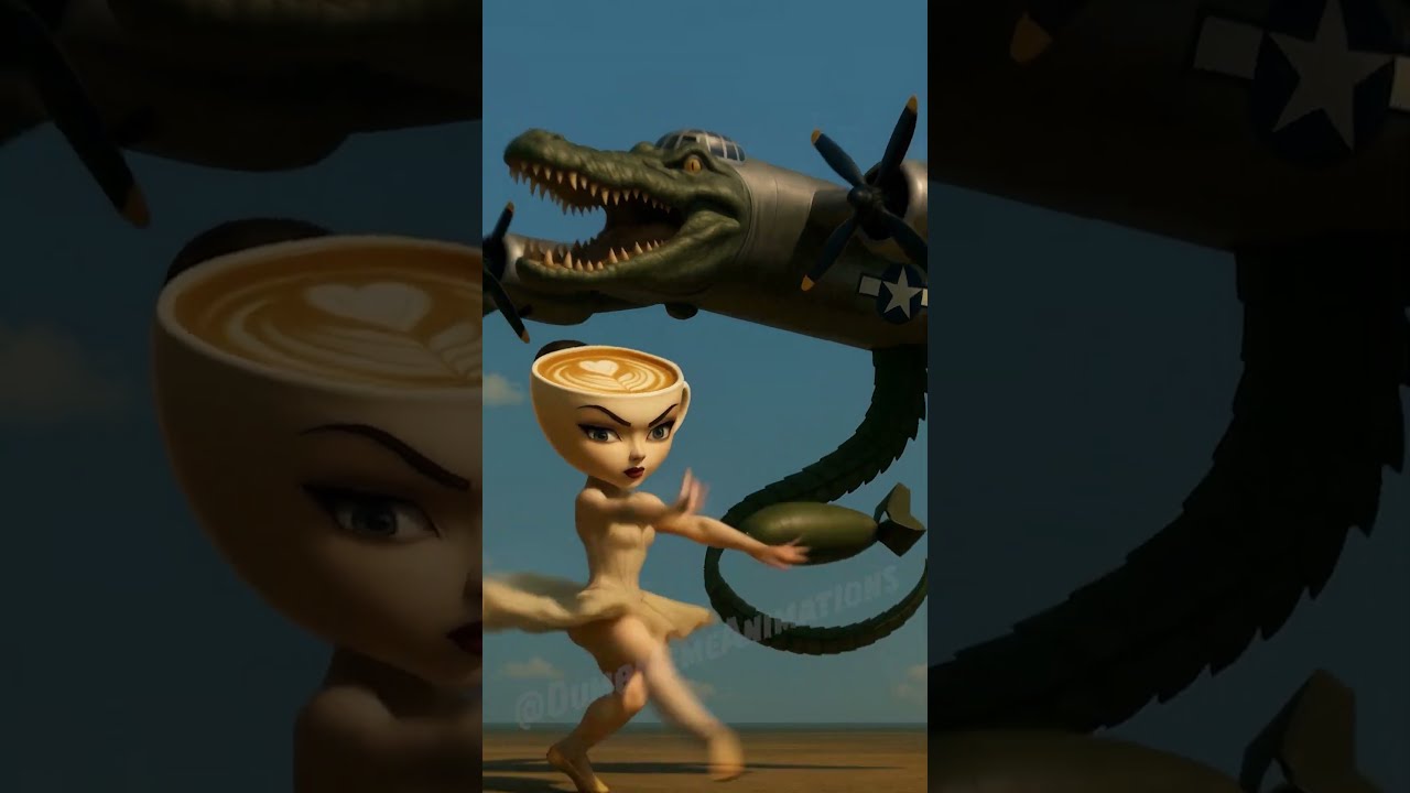 Ballerina Capuccina Vs Bombardiro Crocodilo