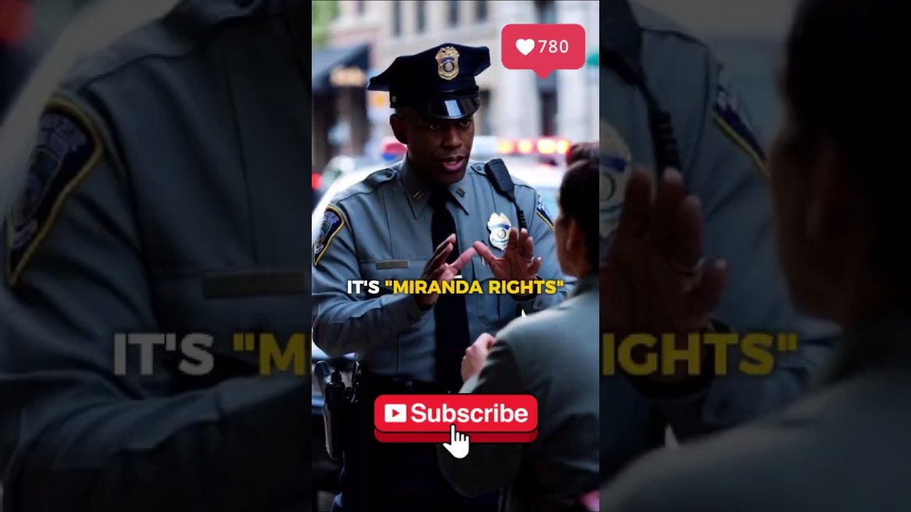 "Miranda Rights" Explained! 👮‍♂️⚖️ The Crime Show Phrase Everyone Should Know! 