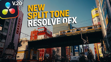 NEW Split Tone OFX Tool in DaVinci Resolve 20.1 Explained | DaVinci Resolve Tutorial