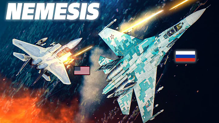 Rocky Vs Drago | F-15C Eagle Vs Su-27 Flanker Dogfight | Digital Combat Simulator | DCS |