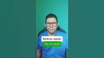 Relleno rápido en excel #exceltips #tecnologia #tips #ordenador #android #windows #movil #apps