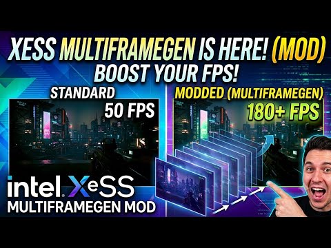 Forget Every Old Frame Gen Mod & Try This Once (XESS MFG) No Ghosting/No Latency