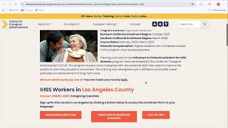 How To Enroll in the NEW IHSS Paid Classes in LA County (Step-by-Step 2026)