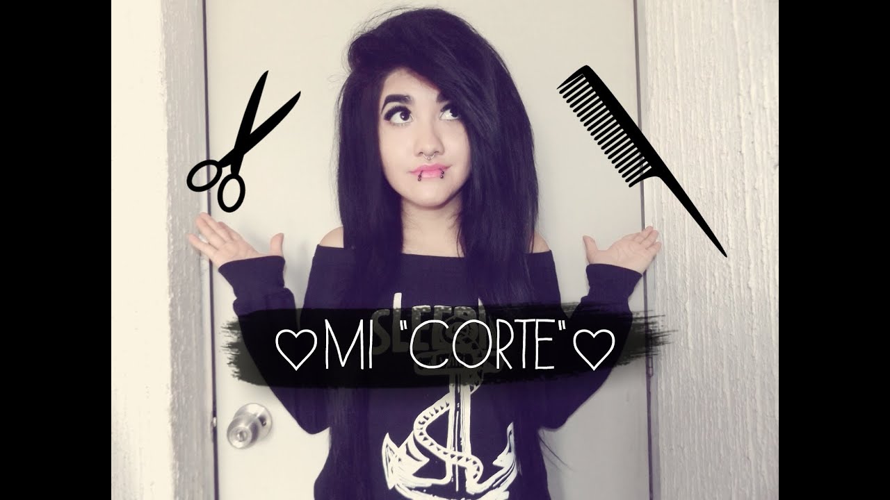 ♥ ¿Como corto mi cabello? ♥ :D (Estilo Emo/Scene según algunas personas xD)  - YouTube