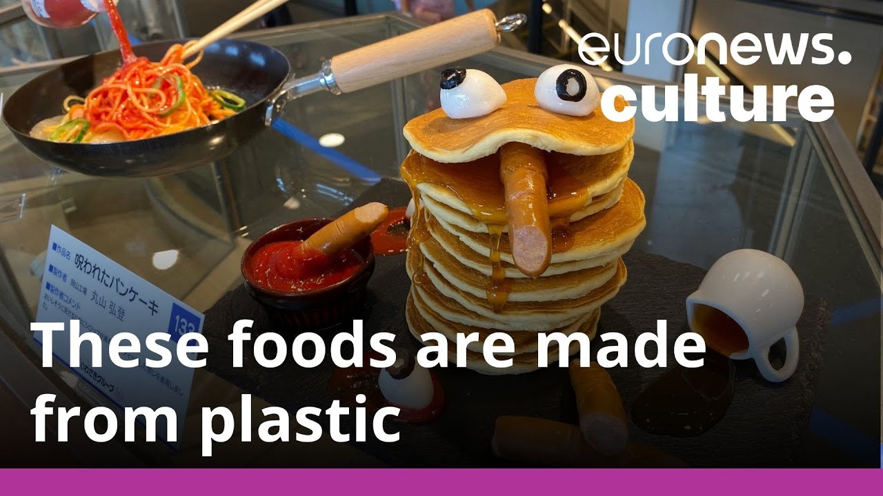 Take a look at these weird and wonderful fake food creations on display ...