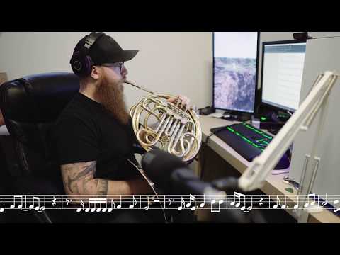 Imagine by John Lennon - French Horn Solo! (play along)