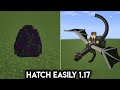 How to hatch ender dragon in egg Minecraft | Working !!