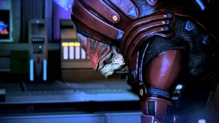 Mass Effect 3 - Wrex finds out that cure for the genofage was fake