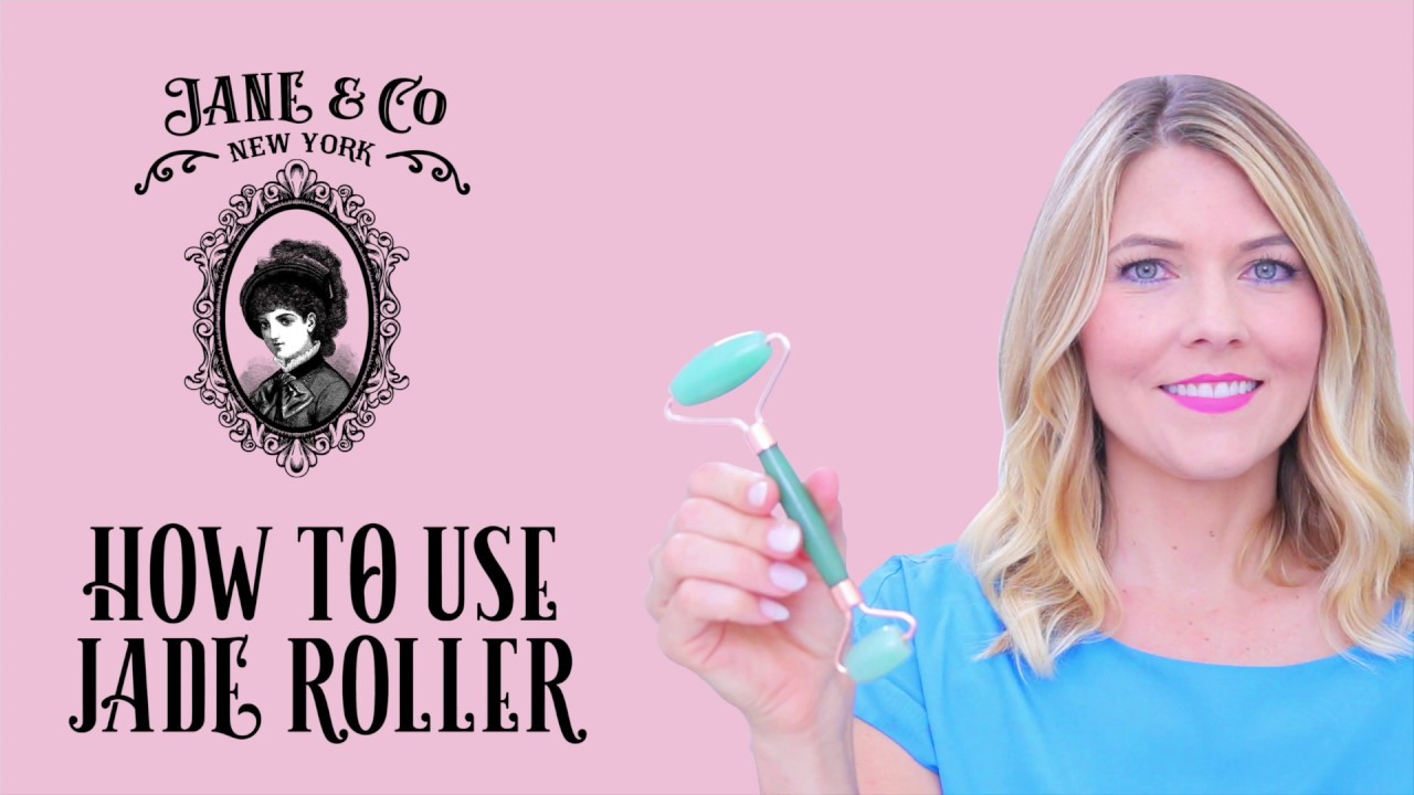 How to Use Jade Roller For Face Massage - YouTube