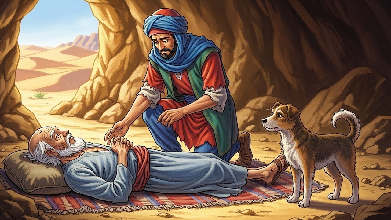 قصة التاجر الذي خسر كل مايملك ورحل الي الصحراء فوجد رجل عجوز فاطلعه علي سر غير حياته راسا علي عقب