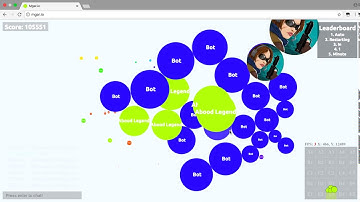 Mgar.io Bots GamePlay So Many Auto Splits!!!!!