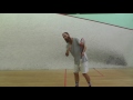 Squash - Backhand Technique