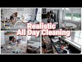 Realistic Daily Clean With Me 2022 All Day Cleaning Motivation SAHM Momlife