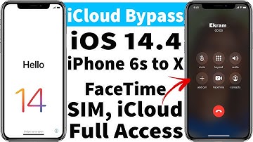 [WINDOWS] 📱iPhone iCloud Bypass  iOS 14.4, with ✅SIM,DATA, iCloud Sign in Full Access ,Free Support
