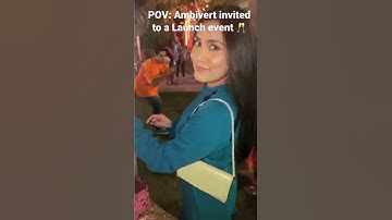 Are you a introvert, extrovert or ambivert ? 🧐😎 #shorts #makeup #party #music #youtubeshorts