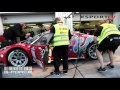 Dubai 24h 2016-Khaled Al Mudhaf Driver changover with Rob Barff at 7 07am