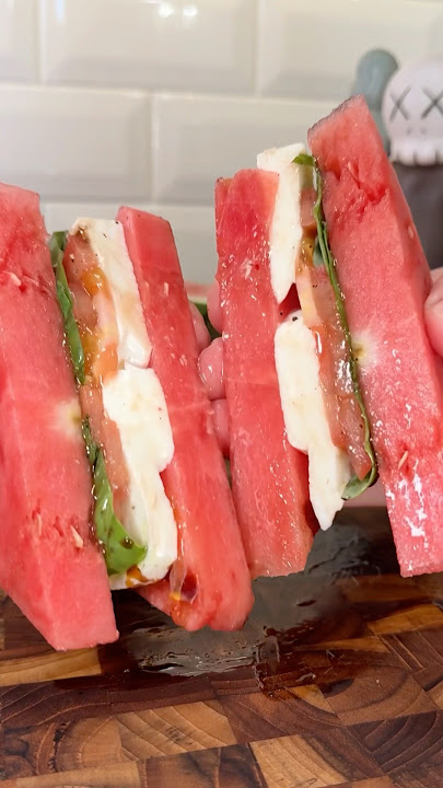 Watermelon sandwich 🍉 #shorts