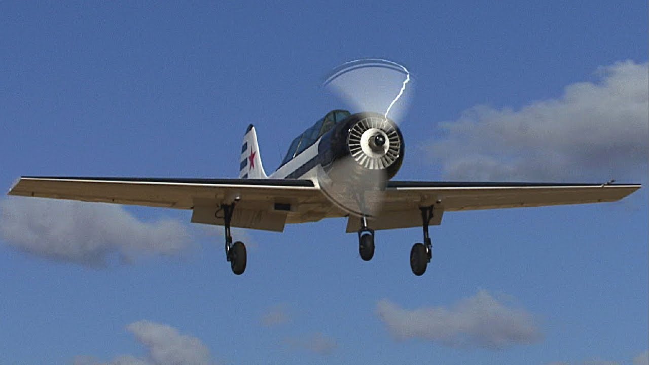 Team aerobatics in Yak52 with in-cockpit + closeup footage