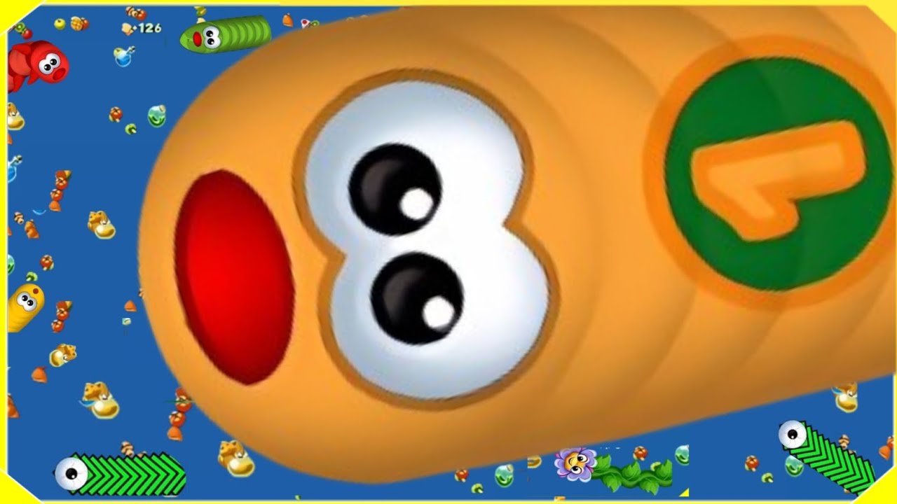 🐍Wormszone.io | giant SLITHER SNAKE TOP 01/epic worms zone best gameplay! I 😈 WORM  SNAKE WORLD ⚡
