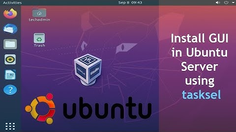 How to install gui on ubuntu server 20.04| ubuntu-desktop installation