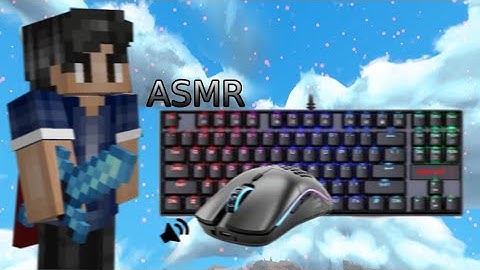 Smooth Keyboard + Mouse Sounds Mechvibes  ASMR || Pikanetwork Bedwars
