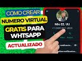 Comment avoir un numro virtuel gratuit pour whatsapp  mthode mise  jour 2023  numro virtuel