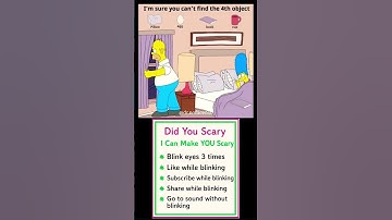 Only 1% Can See the 4th Object… And It’s Terrifying 😨👁️ #shorts #trending #viral #ytshorts