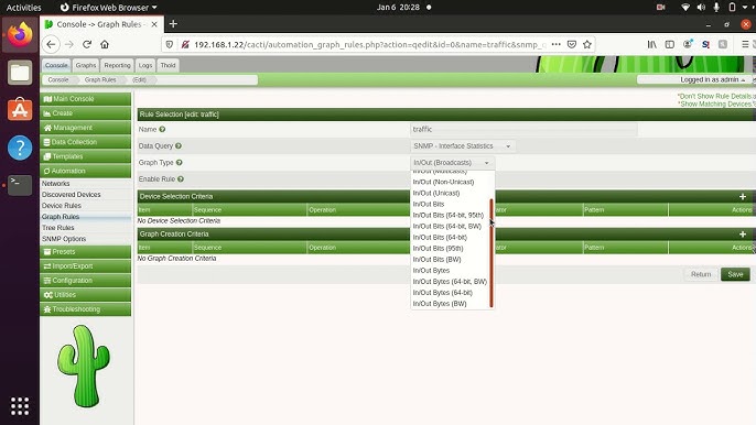 Free Network Monitoring Cacti Step by Step - YouTube