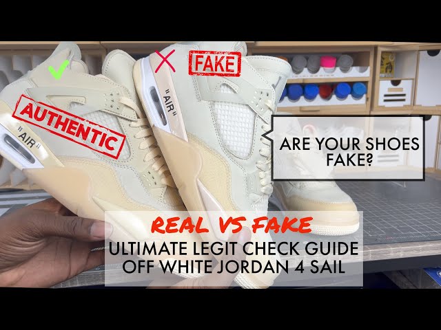 Jordan 2 Off-White Real Vs Fake: How To Legit Check