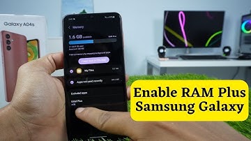 How To Enable Virtual RAM/RAM Plus On Samsung Galaxy A04S A04 and Galaxy A04E