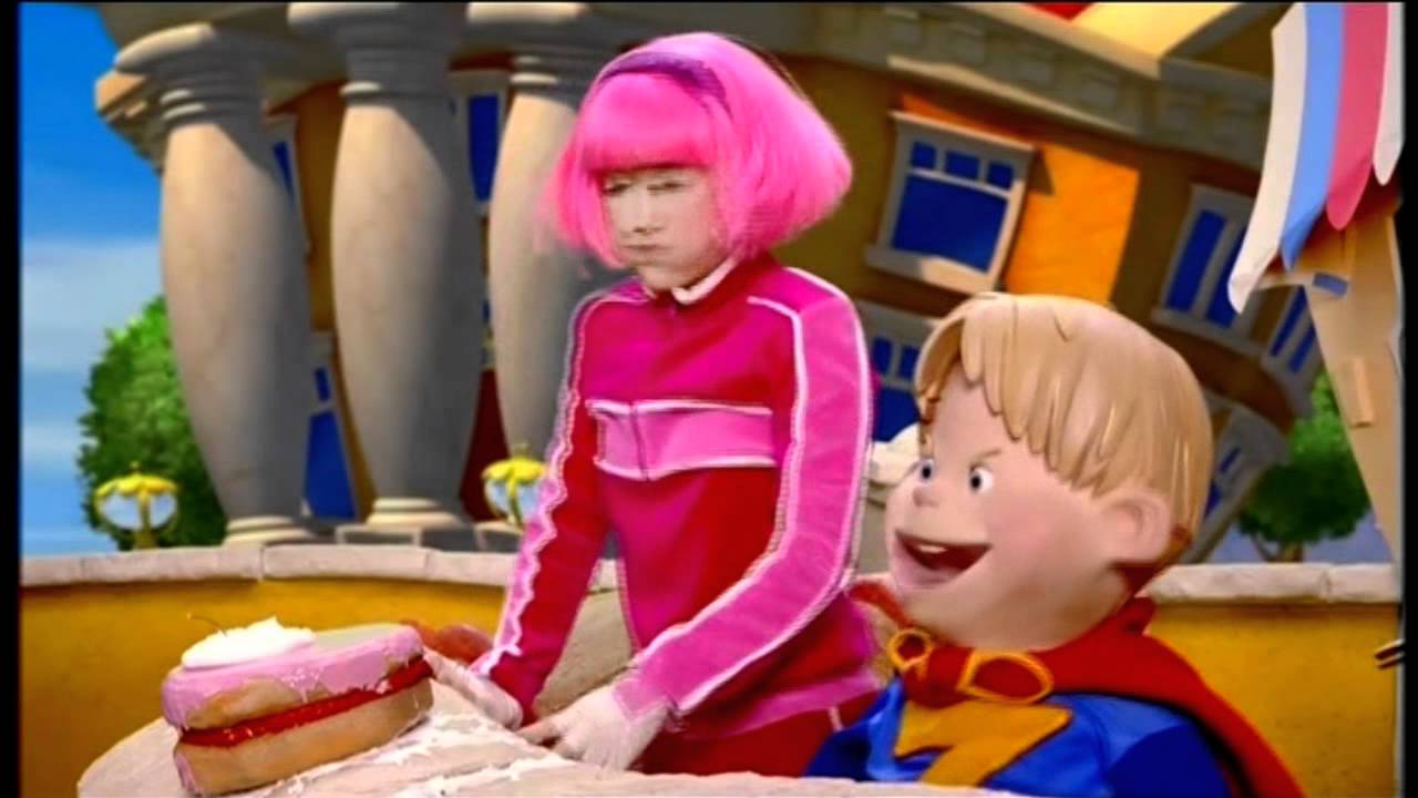 Lazytown Cake Wars Youtube 