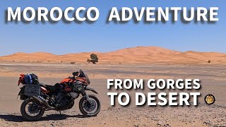MOROCCO | EPIC ride from the HIGH ATLAS to the DESERT