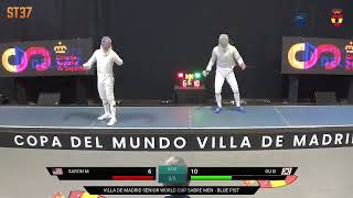 Madrid World Cup 2024 SMS - L16 - Mitchell Saron USA v Gu Bongil KOR