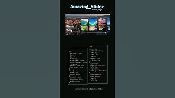 Amazing modern image slider using html and css #html5 #css3 #webdesign #ui #ux #coding #webapp