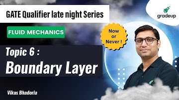 Boundary Layer | Fluid Mechanics | GATE Qualifier Late Night Series