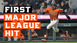 Marco Luciano's First Major League Hit | Scores on RBI | San Francisco Giants vs Boston Red Sox