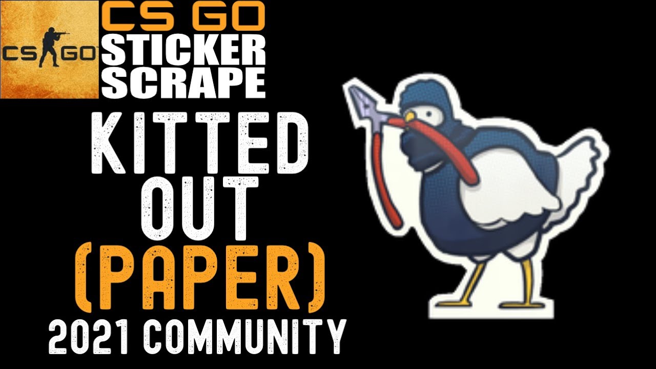 CSGO Sticker xxx Scrape Counter Strike (EASTER EGG) YouTube