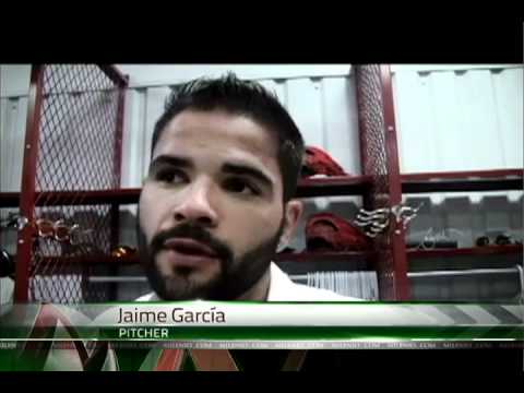 JAIME GARCA EST PREPARADO PARA EL JUEGO 6 ENTRE CA...
