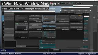eWin SDBM: Maya Window Manager