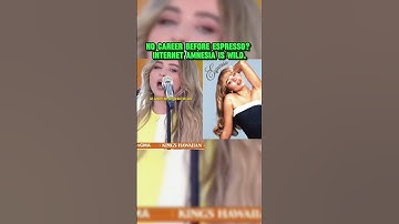 Geen carrière vóór Espresso... oh wacht 👀 #sabrinacarpenter