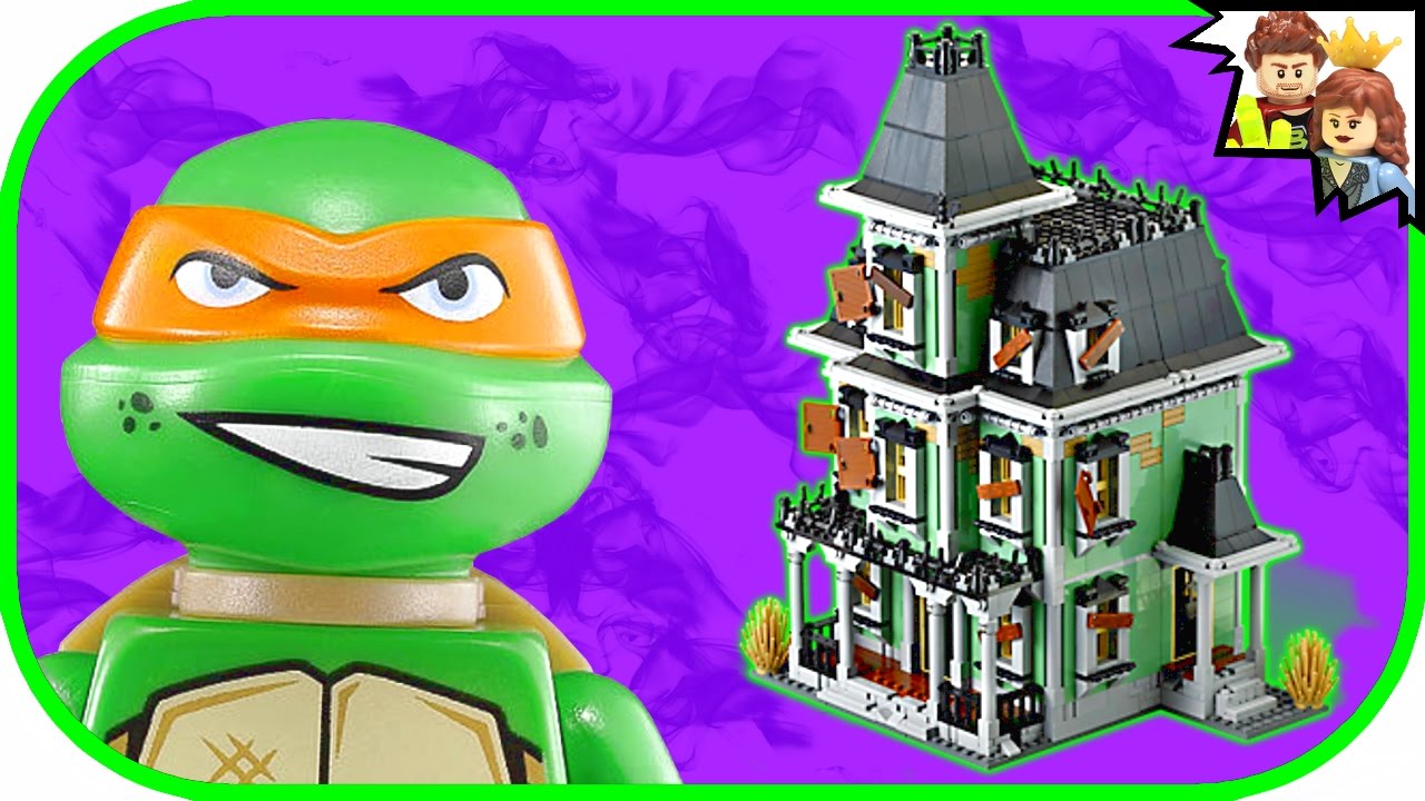 LEGO TMNT April Investigates Haunted House