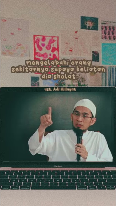 Story Wa Ceramah Ustadz Adi Hidayat 'Sholatnya Orang Munafik' (Status Wa)