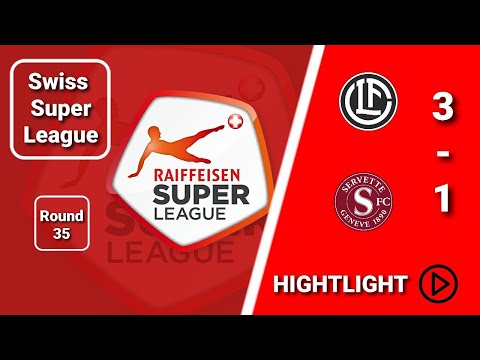 Lugano Servette Goals And Highlights