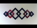 DIY: Super Easy Upcycled Paper Wall Art Decor