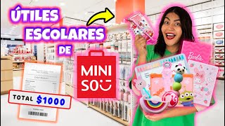 🇯🇵COMPRANDO PAPELERÍA DE MINISO ✏️ ¿Valen la Pena? 🤔