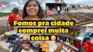 FIZ UMAS COMPRINHAS NA CIDADE 😊