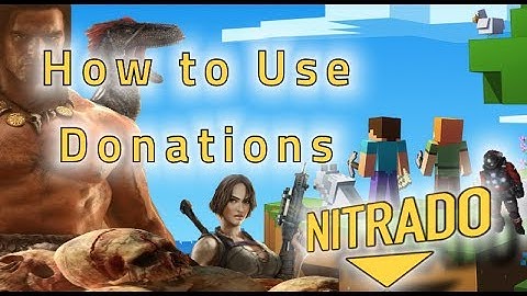 Support Tutorials: 1. How to use Donations with Nitrado