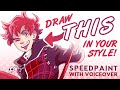 Making a “Draw This in Your Style” Challenge! | SPEEDPAINT