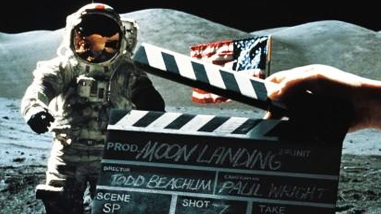 Image result for moon landing filmset